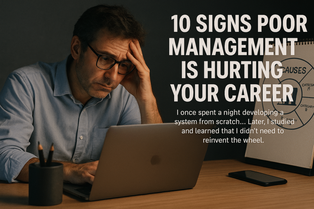 10 Signs Poor Management Is Hurting Your Career – gestaoti15.com